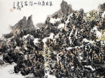 秦嶺云水間 筆墨賦深情——成功美術館館藏葛建偉先生的秦嶺山水賞析