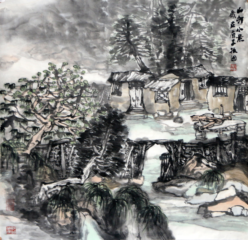 筆墨起萬壑 詩韻來千尋——再讀當(dāng)代著名山水畫家程振國先生畫作（《西部成功書畫家》刊載）有感
