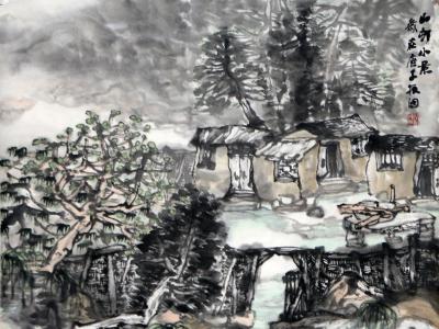 筆墨起萬壑 詩韻來千尋——再讀當代著名山水畫家程振國先生畫作（《西部成功書畫家》刊載）有感