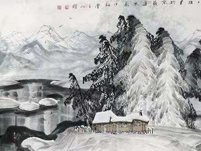 激越豪邁大風歌——《西部成功書畫家》刊載著名畫家于志學兩幅畫作淺說