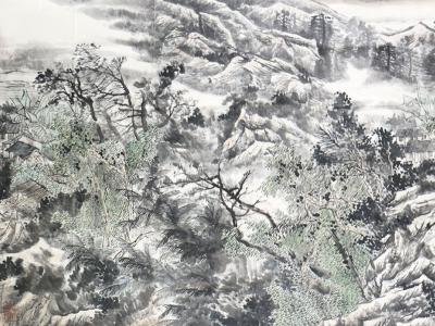 幽山溪泉 元氣淋漓——《西部成功書畫家》刊載當代山水畫家張復興先生畫作漫談