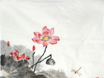 墨暈出荷彩 恣意生詩情——再讀黑龍江美協(xié)副主席徐曉麗女士“荷作”（《西部成功書畫家》刊載）有感