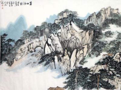 澄觀自然 畫蘊無際——賞讀《西部成功書畫家》刊載當(dāng)代山水畫家單明波先生作品有感
