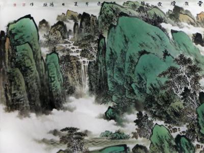 線造山勢 落筆成趣——賞讀《西部成功書畫家》刊載當(dāng)代山水畫家孫鴻駿先生作品賞析