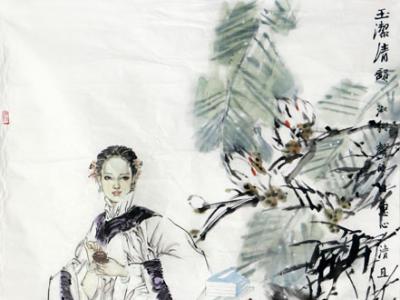 墨彩清逸 形神俱妙——成功美術(shù)館館藏孟旭耀人物畫作品賞析