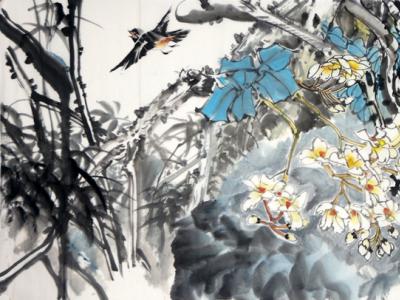 斑斕之姿 野逸之美——賞讀《西部成功書畫家》刊載花鳥畫家鄭瑰璽先生作品有感