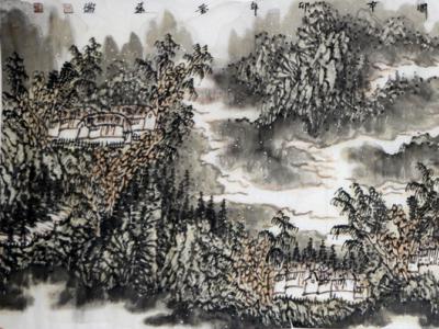 以意統墨 氣韻清新——成功美術館館藏徐會遠山水作品賞析