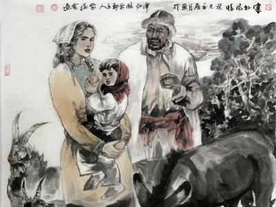 情寄塞外 畫繪生活——賞讀新疆生產建設兵團美協主席于云濤先生作品（《西部成功書畫家》刊載）有感