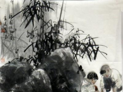 畫圖空靈繪童趣——《西部成功書畫家》刊載鄭州美協副主席沈克明先生作品賞析