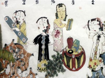 繪古喻今 意韻典雅——《西部成功書畫家》刊載趙錦龍人物畫賞析