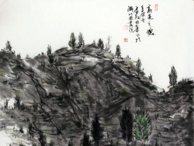 心窮萬(wàn)物 筆態(tài)不羈——《西部成功書畫家》刊載山水畫家田華先生作品賞析