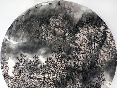線寫山水韻 墨染煙云趣——賞讀《西部成功書畫家》刊載山水畫家徐會(huì)遠(yuǎn)先生畫作