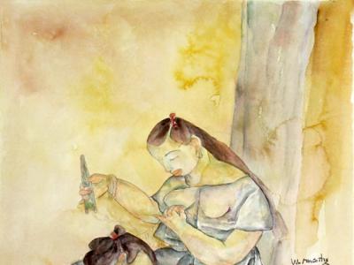 設(shè)色淡逸 造型別致——《西部成功書畫家》刊載吳明珠女士繪畫作品賞析
