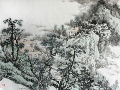 情寄筆墨 林泉含韻——賞讀《西部成功書畫家》刊載德州美協(xié)主席吳山石先生畫作有感