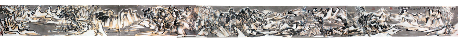 縱橫恣意 氣象萬千——鄭州美協(xié)主席羅治安入展“成功美術(shù)館館藏名家書畫長卷、冊頁作品展”作品賞析