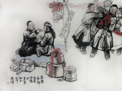 墨蘊鄉情 畫繪真意——姜榮慧參展“丹青繪盛世，妙筆迎新年”成功美術館名家書畫邀請展作品賞析