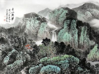 墨韻華滋 意境深幽——孫自安先生參展成功美術館“名家書畫作品新年展”山水畫欣賞