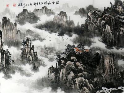 氣象渾厚 格調靜幽——劉萬秋先生參展“丹青繪盛世 妙筆迎新年”成功美術館名家書畫邀請展作品賞析