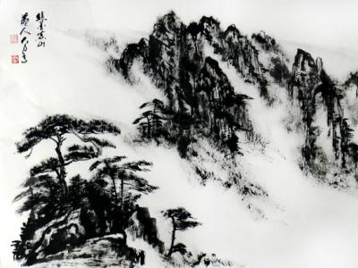 筆墨蒼潤  雄秀清新——大力先生參展“丹青繪盛世 妙筆迎新年”成功美術館名家書畫邀請展作品賞析