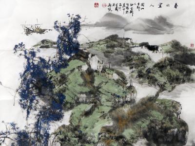 筆墨精妙 大象雄奇——賞讀著名畫家白云鄉先生（壬寅賀新春成功美術館館藏名家）作品有感
