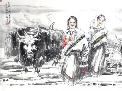 情系藏鄉  畫蘊時代——成功美術館館藏甘肅畫院副院長毛志成佳作欣賞