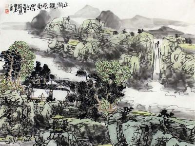 以手寫我心 畫圖自空靈——賞讀《西部成功書畫家》刊載鹽城市美協主席李曉東先生作品有感