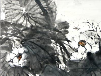 清風徐來  荷香遠溢——成功美術館館藏莫建成佳作欣賞