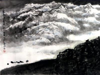 筆墨寫幽情 圖構(gòu)蘊神思——賞讀當代著名畫家程大利先生作品（《西部成功書畫家》刊載）有感