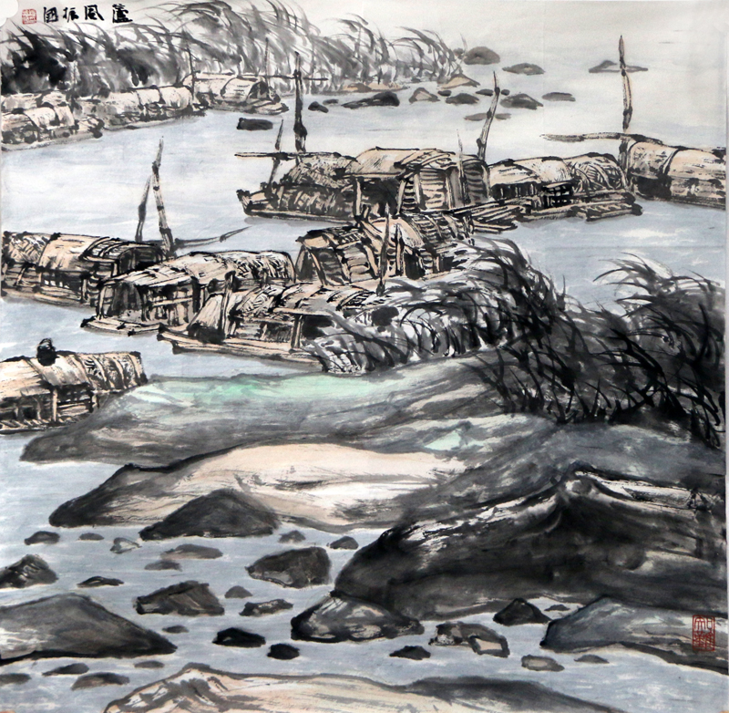 墨氣吞云夢(mèng) 筆韻起丘壑——著名山水畫家、北京美協(xié)副主席程振國(guó)先生畫作（《西部成功書畫家》刊載）淺析