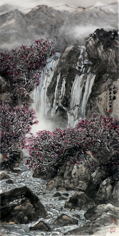 墨氣吞云夢(mèng) 筆韻起丘壑——著名山水畫家、北京美協(xié)副主席程振國(guó)先生畫作（《西部成功書畫家》刊載）淺析