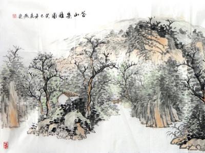 山水傳情  意趣天然——成功美術(shù)館館藏陜西畫家孫捷先生作品欣賞