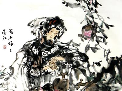 筆寫秀婉 畫蘊真趣——賞讀當代女畫家李江作品（《西部成功書畫家》刊載）有感