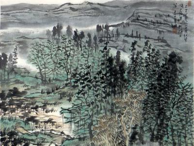 群籟雖參差 適我無非新——賞讀桂林畫院秦暉先生山水作品（《西部成功書畫家》刊載）有感