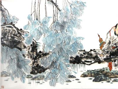 形意傳神 獨立悠遠——成功美術館館藏劉承鋼人物畫讀后感