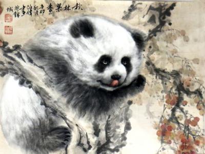 憨態可掬 惟妙惟肖——任偉先生國寶熊貓畫作（成功美術館館藏）賞讀