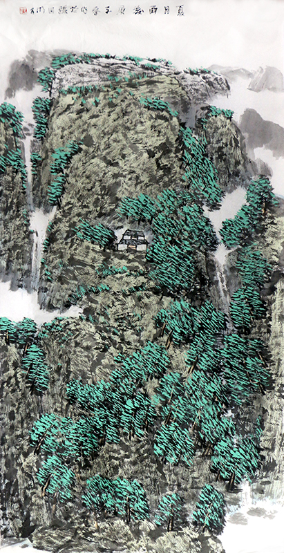 列筆寫山象 皴染顯情致——賞讀當代著名山水畫家李明久先生作品（《西部成功書畫家》刊載）有感