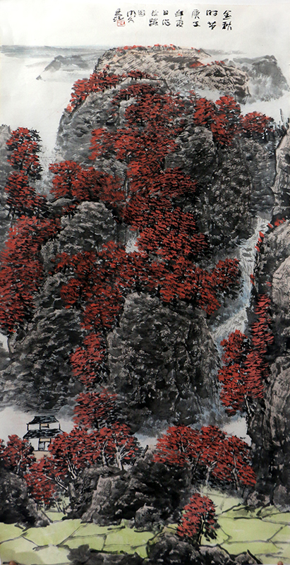 列筆寫山象 皴染顯情致——賞讀當代著名山水畫家李明久先生作品（《西部成功書畫家》刊載）有感