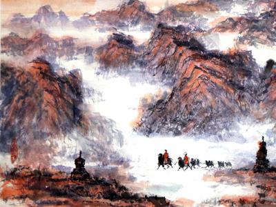 溢彩成趣 丘壑內(nèi)營(yíng) ——隴上繪畫名家董兆儉先生畫作（《西部成功書畫家》刊載）淺析