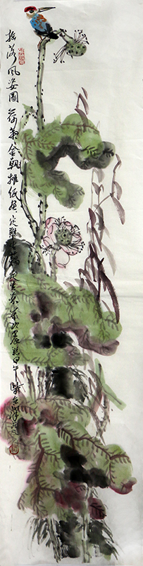 托興筆墨 花鳥(niǎo)悅?cè)恕?dāng)代畫家柴京津先生花鳥(niǎo)畫作（《西部成功書畫家》刊載）賞析