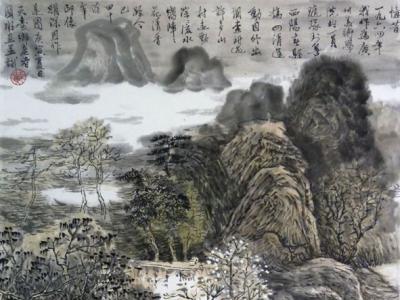 自然為師 心源入畫——江門市原美協主席戴國順先生作品（《西部成功書畫家》刊載）賞析