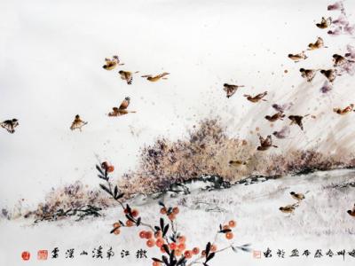 畫面空靈 意趣盎然——杜樹森繪畫作品將在《西部成功書畫家》刊載