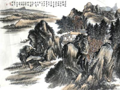  渾厚蒼潤 氣象萬千——成功美術館館藏陳龍畫作賞析