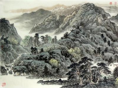 師法有道 情寄林泉——青州美協主席馮聚成先生作品（《西部成功書畫家》刊載）淺析