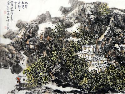 點皴寫墨韻 山水見精神——《西部成功書畫家》刊載商洛美協名譽主席葛建偉先生作品賞析