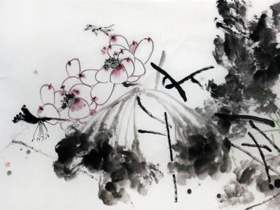 水墨恣意 意趣雅致——郭屹梅花鳥作品將在《西部成功書畫家》刊載