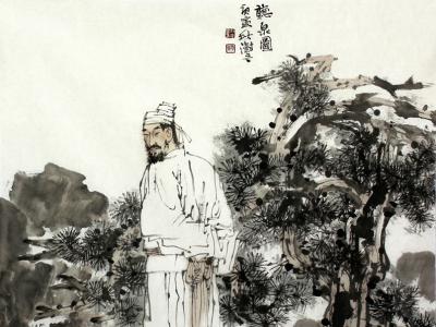 淡雅質樸 意韻傳神——范澍寧人物畫將在《西部成功書畫家》刊載