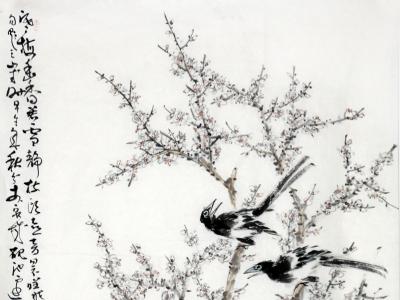 明淡雅致 疏簡靈動——成功美術館館藏郝明然花鳥畫賞析
