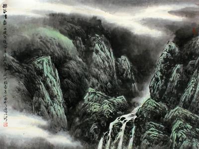皴染得法 光影賦神——中央民族大學教授傅以新先生作品（《西部成功書畫家》刊載）賞析