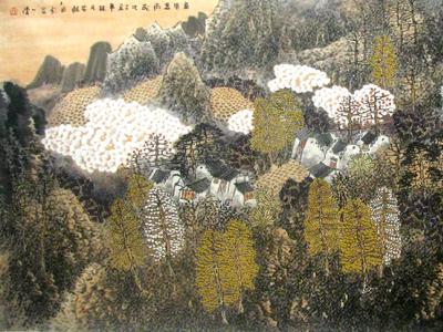 色彰其采 畫蘊詩情——當代山水畫家胡家龍先生作品（《西部成功書畫家》刊載）淺析