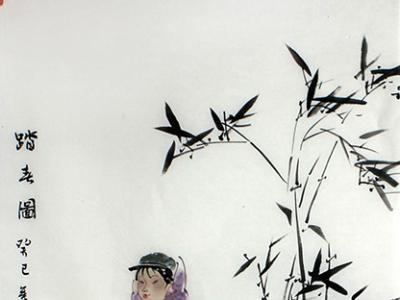 筆墨含蓄 雅致豐贍——樊萍人物畫將在《西部成功書畫家》刊載